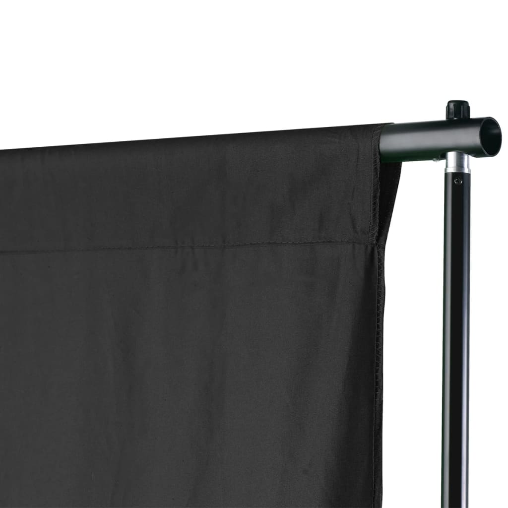 Achtergrondsysteem 600x300 cm zwart is nu te koop bij PeponiXL, paradijselijk wonen!