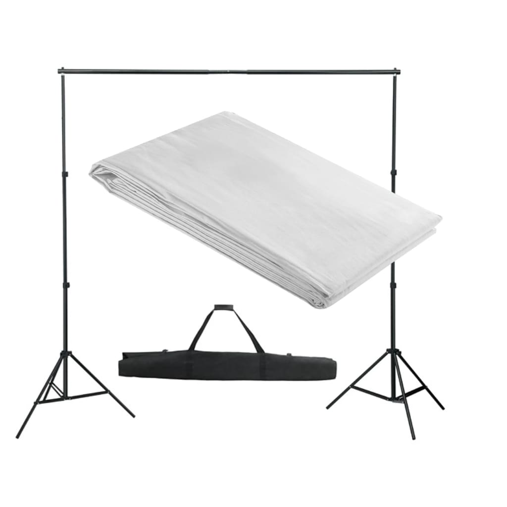 Achtergrondsysteem 300x300 cm wit is nu te koop bij PeponiXL, paradijselijk wonen!