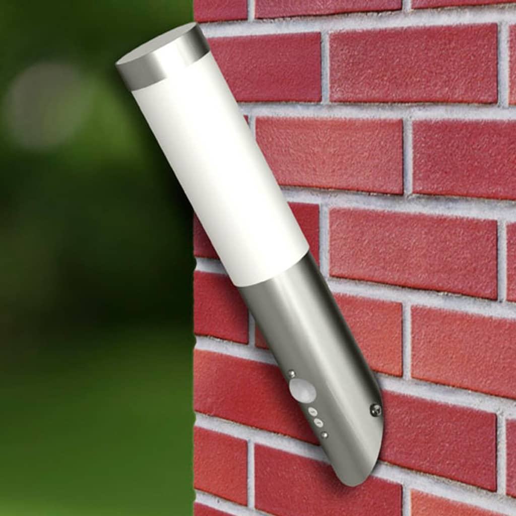 Buitenlamp RVS Enego met sensor (2 stuks) is nu te koop bij PeponiXL, paradijselijk wonen!