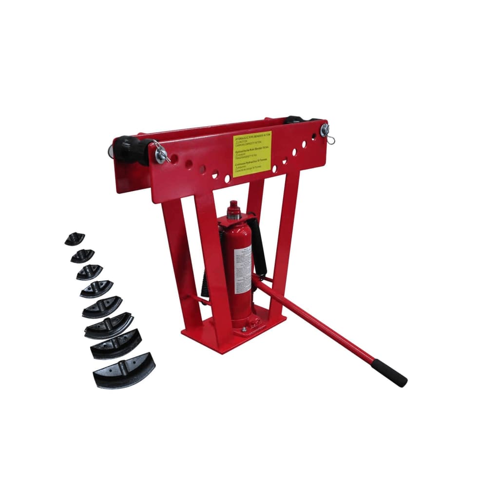 Pijpenbuiger hydraulisch met 8 mallen 16 ton is nu te koop bij PeponiXL, paradijselijk wonen!