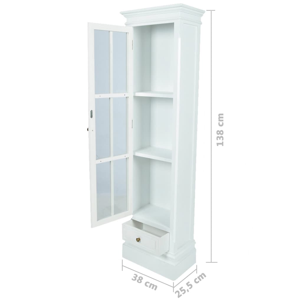 Boekenkast met 3 schappen hout wit is nu te koop bij PeponiXL, paradijselijk wonen!