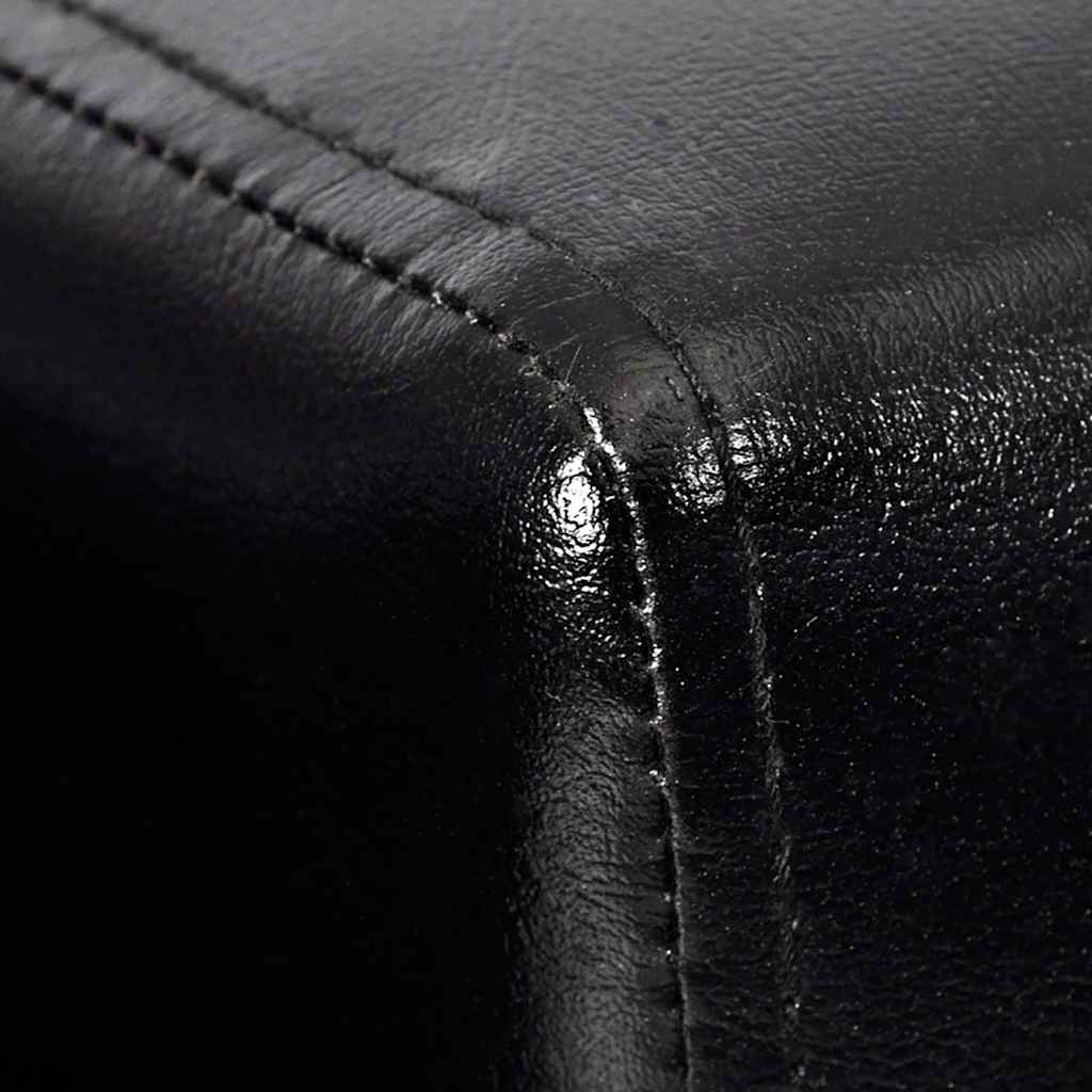 Fauteuil kubus kunstleer zwart is nu te koop bij PeponiXL, paradijselijk wonen!