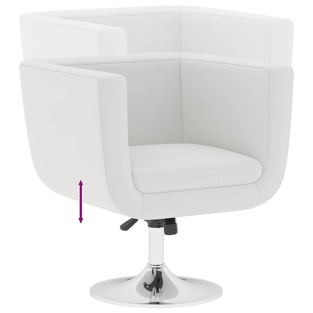 Barstoelen 2 st kunstleer wit is nu te koop bij PeponiXL, paradijselijk wonen!
