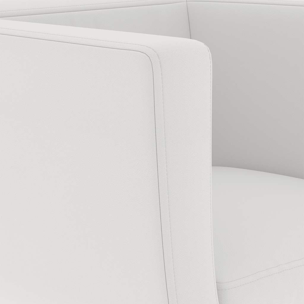 Barstoelen 2 st kunstleer wit is nu te koop bij PeponiXL, paradijselijk wonen!