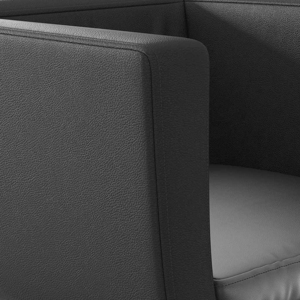 Barstoelen 2 st kunstleer zwart is nu te koop bij PeponiXL, paradijselijk wonen!