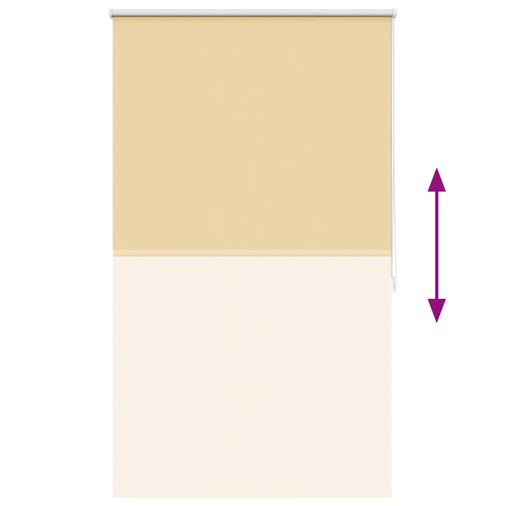 Rolgordijn verduisterend 84,4 x 175 cm stofbreedte 80 cm beige is nu te koop bij PeponiXL, paradijselijk wonen!