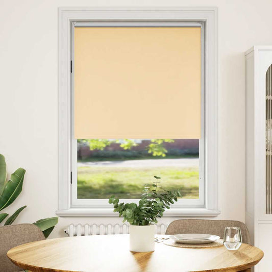 Rolgordijn verduisterend 84,4 x 175 cm stofbreedte 80 cm beige is nu te koop bij PeponiXL, paradijselijk wonen!