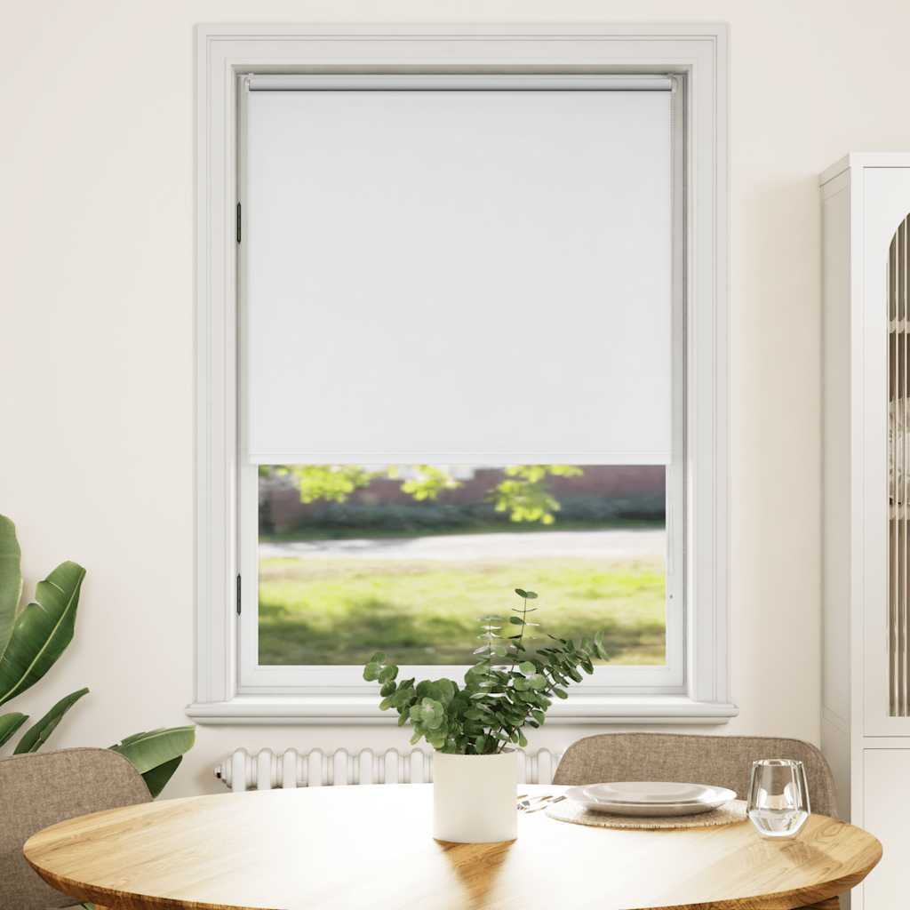 Rolgordijn verduisterend 104,4 x 175 cm stofbreedte 100 cm wit is nu te koop bij PeponiXL, paradijselijk wonen!