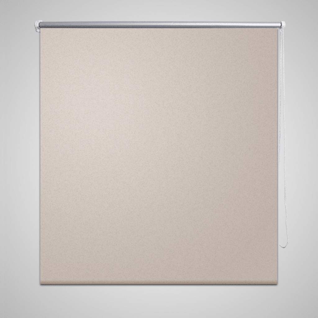 Rolgordijn verduisterend 104,4 x 175 cm stofbreedte 100 cm beige is nu te koop bij PeponiXL, paradijselijk wonen!