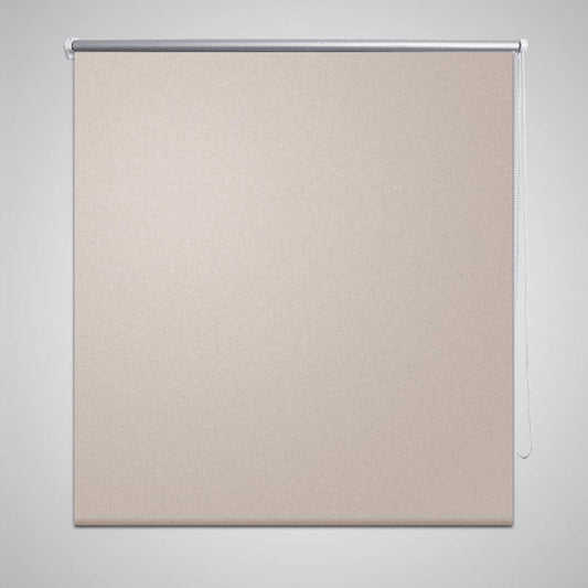 Rolgordijn verduisterend 104,4 x 175 cm stofbreedte 100 cm beige is nu te koop bij PeponiXL, paradijselijk wonen!