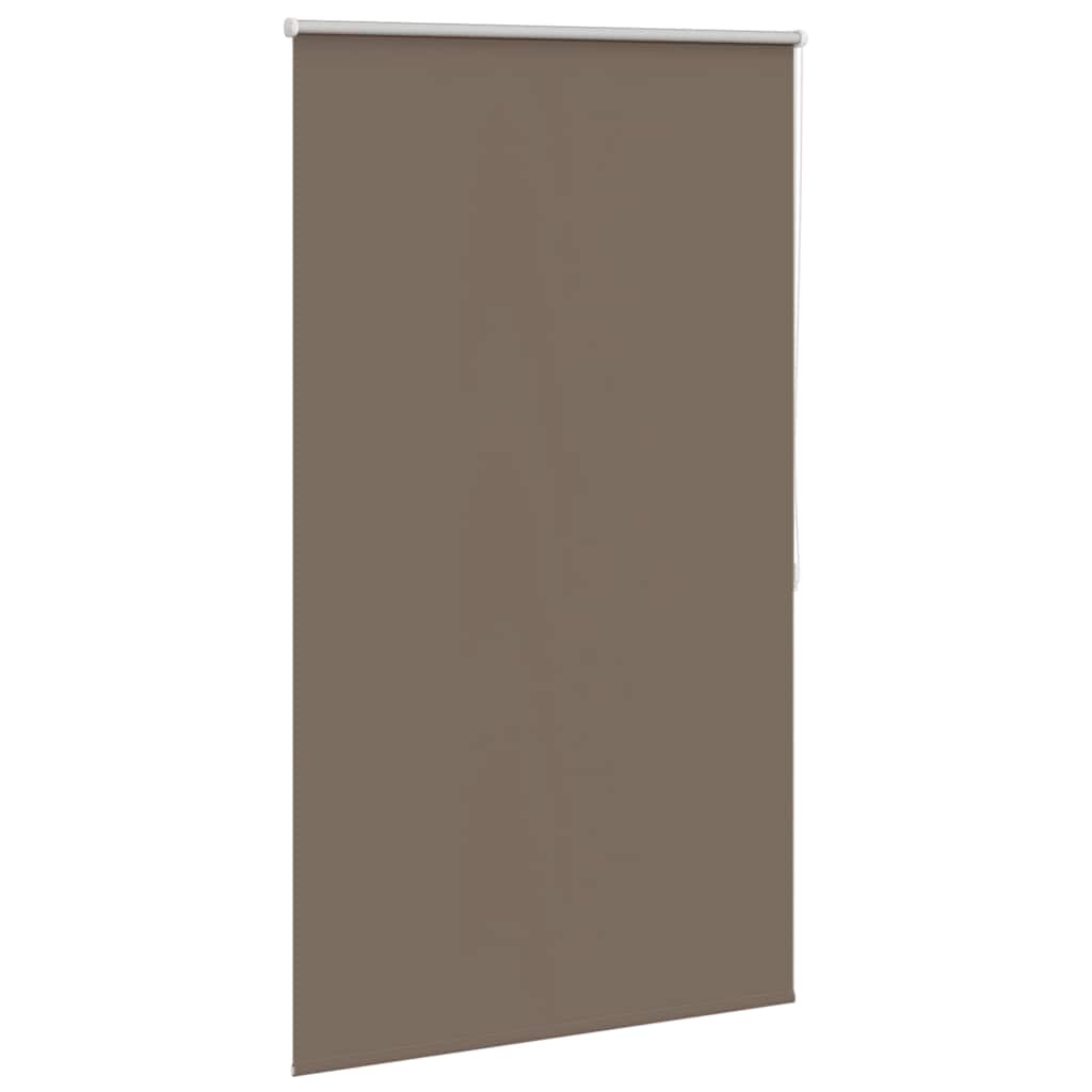 Rolgordijn verduisterend 124,4 x 175 cm stofbreedte 120 cm koffiebruin is nu te koop bij PeponiXL, paradijselijk wonen!