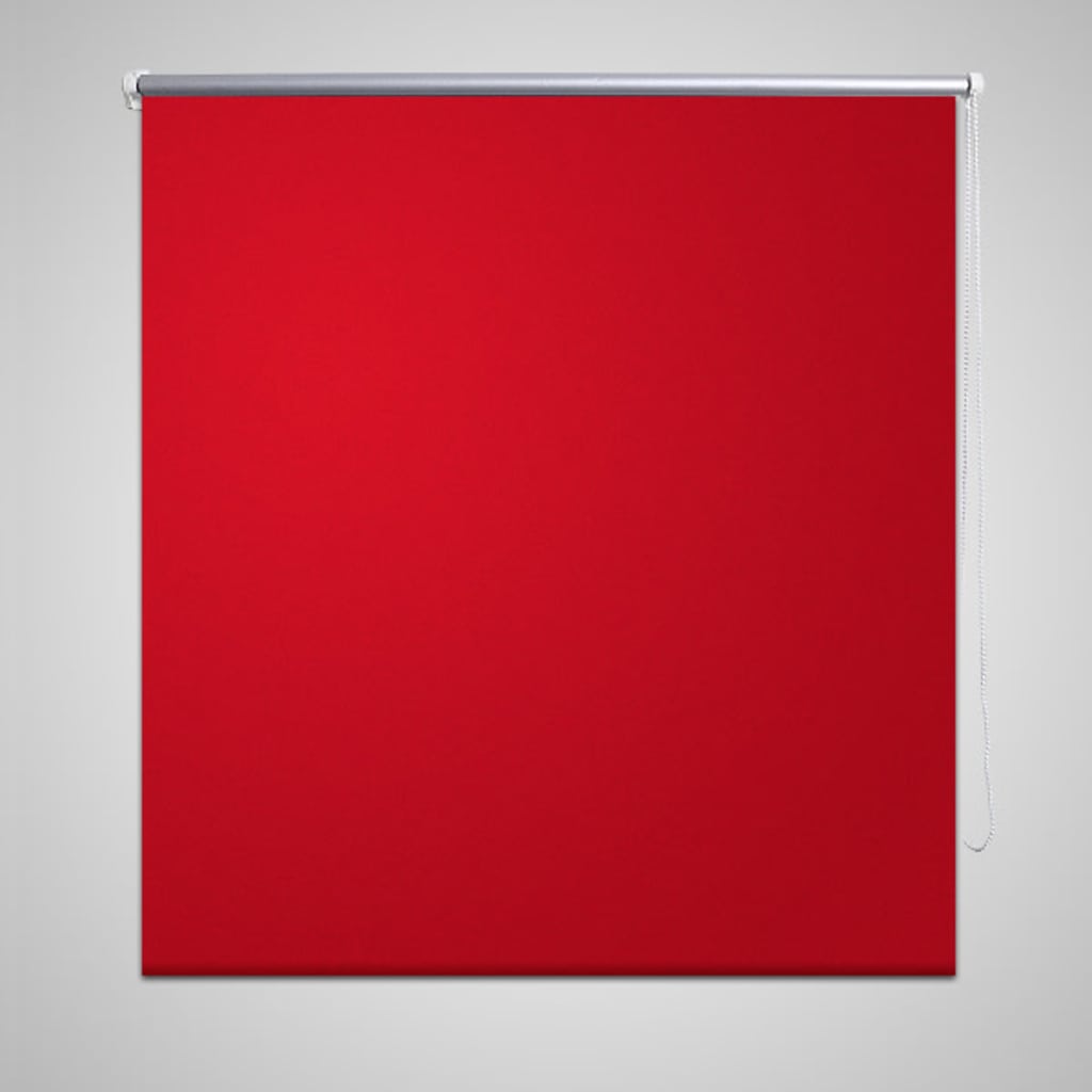 Rolgordijn verduisterend 124,4 x 175 cm stofbreedte 120 cm rood is nu te koop bij PeponiXL, paradijselijk wonen!