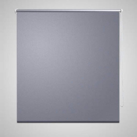 Rolgordijn verduisterend 124,4 x 175 cm stofbreedte 120 cm grijs is nu te koop bij PeponiXL, paradijselijk wonen!
