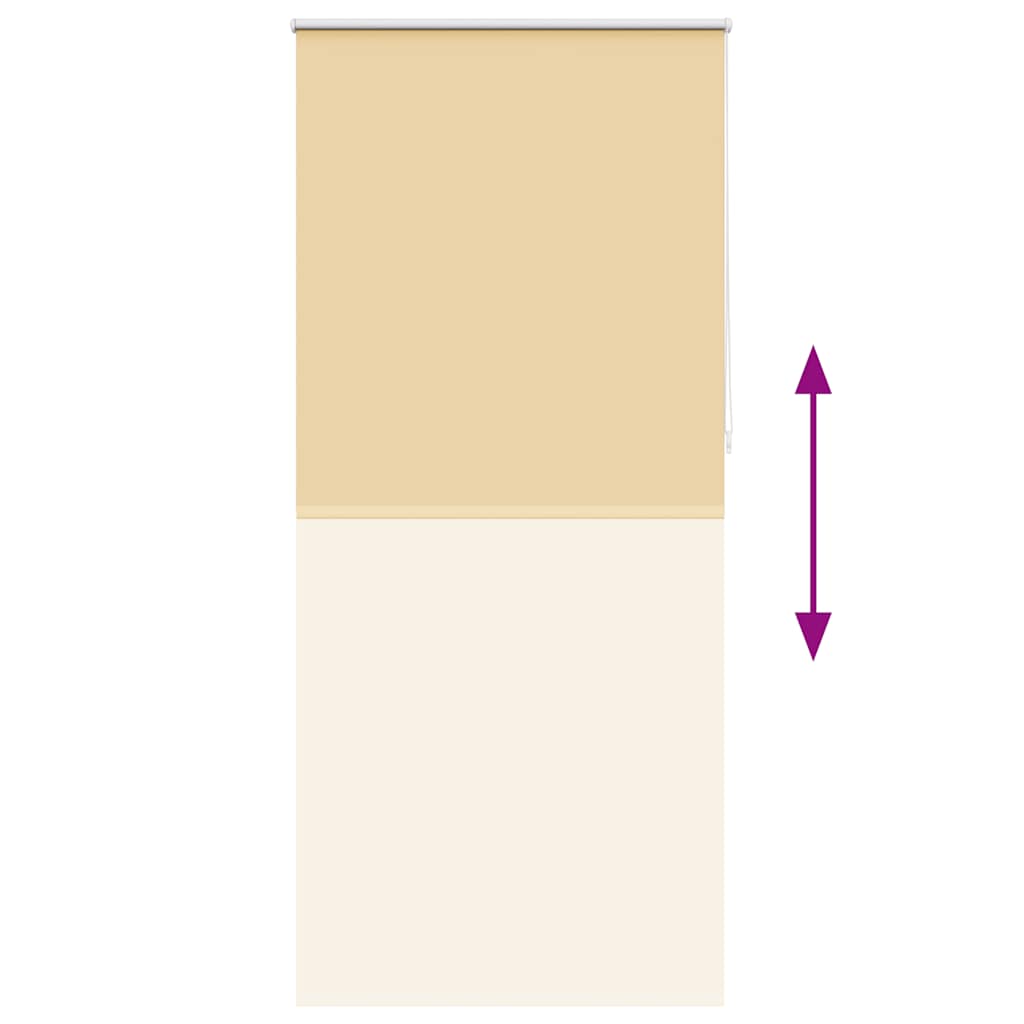 Rolgordijn verduisterend 84,4 x 230 cm stofbreedte 80 cm beige is nu te koop bij PeponiXL, paradijselijk wonen!