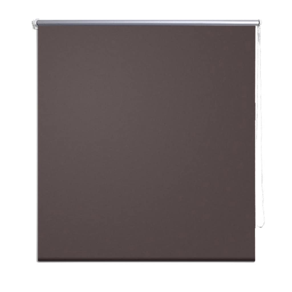 Rolgordijn verduisterend 104,4 x 230 cm stofbreedte 100 cm koffiebruin is nu te koop bij PeponiXL, paradijselijk wonen!
