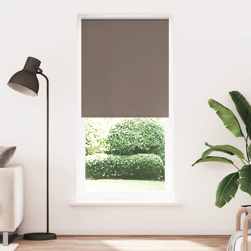 Rolgordijn verduisterend 104,4 x 230 cm stofbreedte 100 cm koffiebruin is nu te koop bij PeponiXL, paradijselijk wonen!
