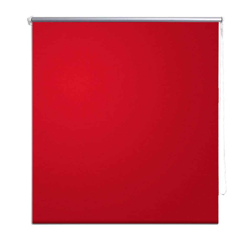 Rolgordijn verduisterend 104,4 x 230 cm stofbreedte 100 cm rood is nu te koop bij PeponiXL, paradijselijk wonen!