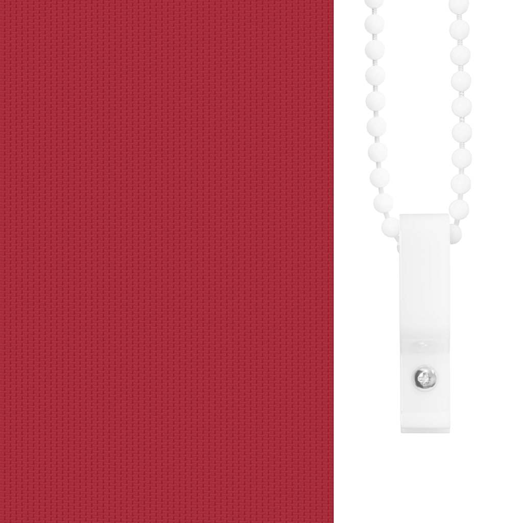 Rolgordijn verduisterend 104,4 x 230 cm stofbreedte 100 cm rood is nu te koop bij PeponiXL, paradijselijk wonen!