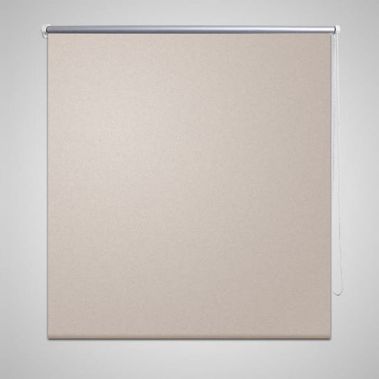 Rolgordijn verduisterend 124,4 x 230 cm stofbreedte 120 cm beige is nu te koop bij PeponiXL, paradijselijk wonen!