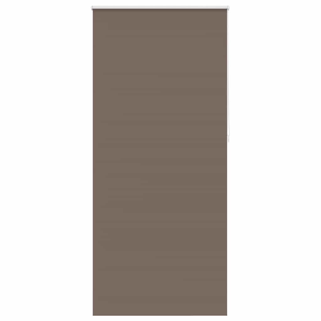 Rolgordijn verduisterend 124,4 x 230 cm stofbreedte 120 cm koffiebruin is nu te koop bij PeponiXL, paradijselijk wonen!