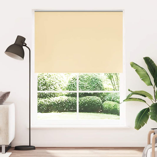 Rolgordijn verduisterend 164,4 x 230 cm stofbreedte 160 cm beige is nu te koop bij PeponiXL, paradijselijk wonen!