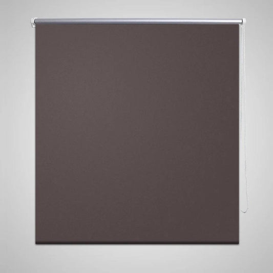 Rolgordijn verduisterend 164,4 x 230 cm stofbreedte 160 cm koffiebruin is nu te koop bij PeponiXL, paradijselijk wonen!