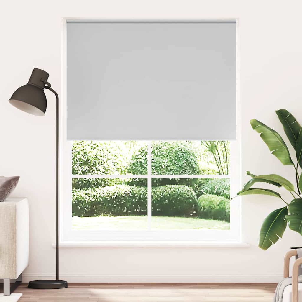 Rolgordijn verduisterend 164,4 x 230 cm stofbreedte 160 cm grijs is nu te koop bij PeponiXL, paradijselijk wonen!