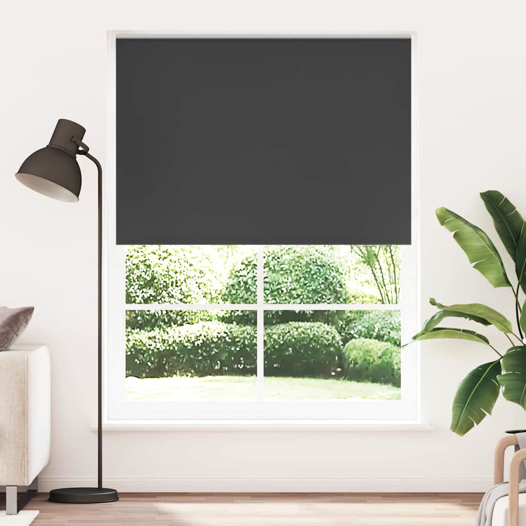 Rolgordijn verduisterend 164,4 x 230 cm stofbreedte 160 cm zwart is nu te koop bij PeponiXL, paradijselijk wonen!