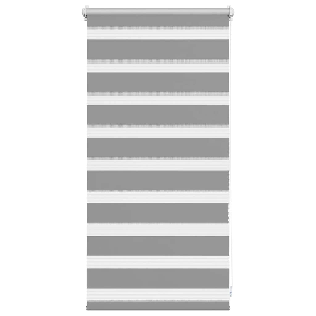 Zebra rolgordijn 40,9 x 100 cm stofbreedte 36,7 cm grijs is nu te koop bij PeponiXL, paradijselijk wonen!