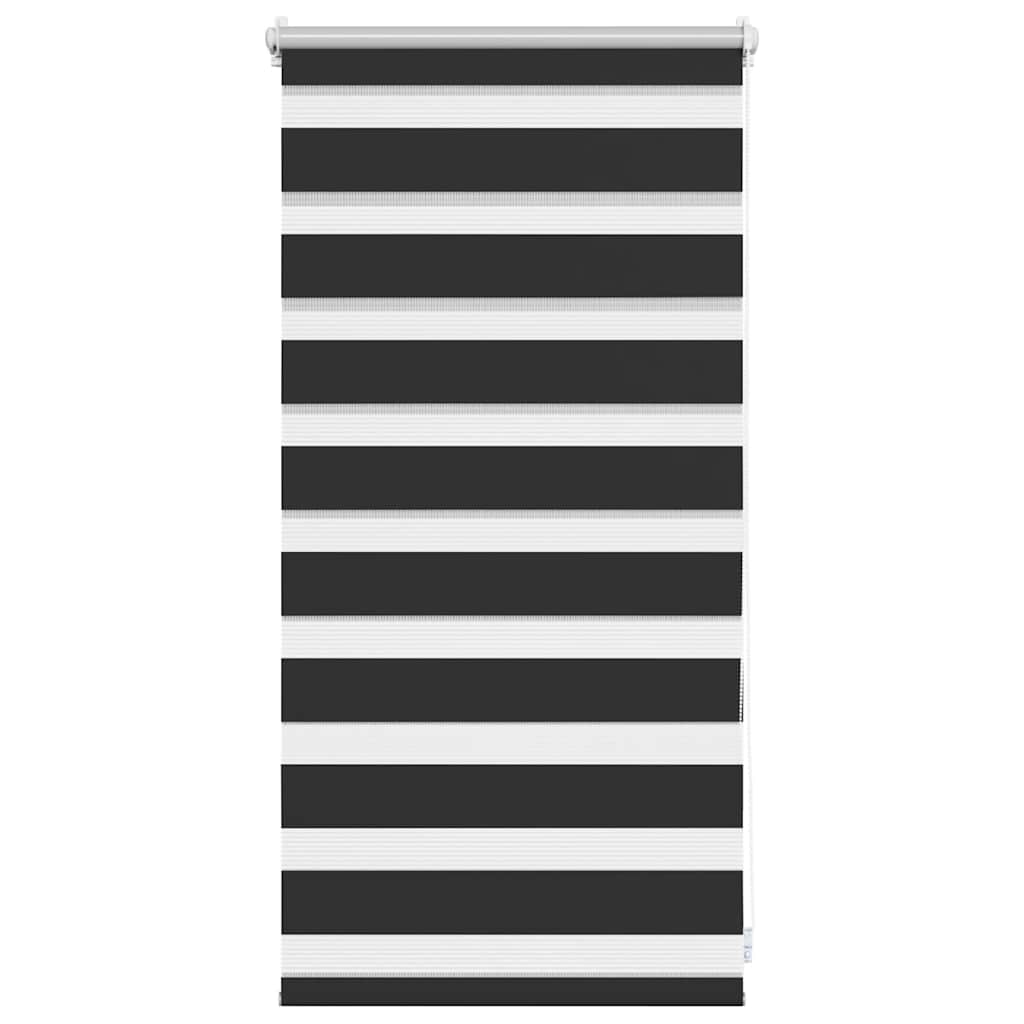Zebra rolgordijn 40,9 x 100 cm stofbreedte 36,7 cm zwart is nu te koop bij PeponiXL, paradijselijk wonen!