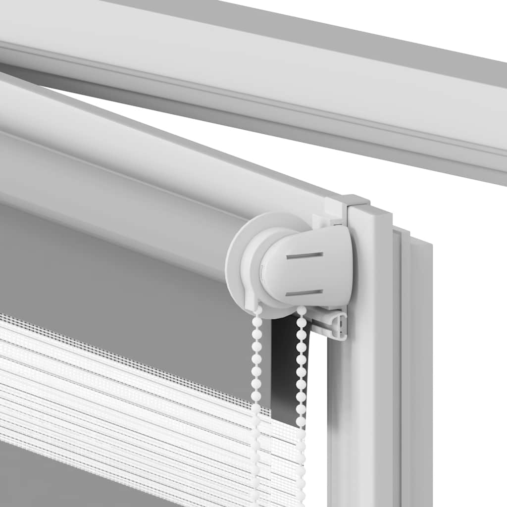 Zebra rolgordijn 60,9 x 120 cm stofbreedte 56,7 cm grijs is nu te koop bij PeponiXL, paradijselijk wonen!