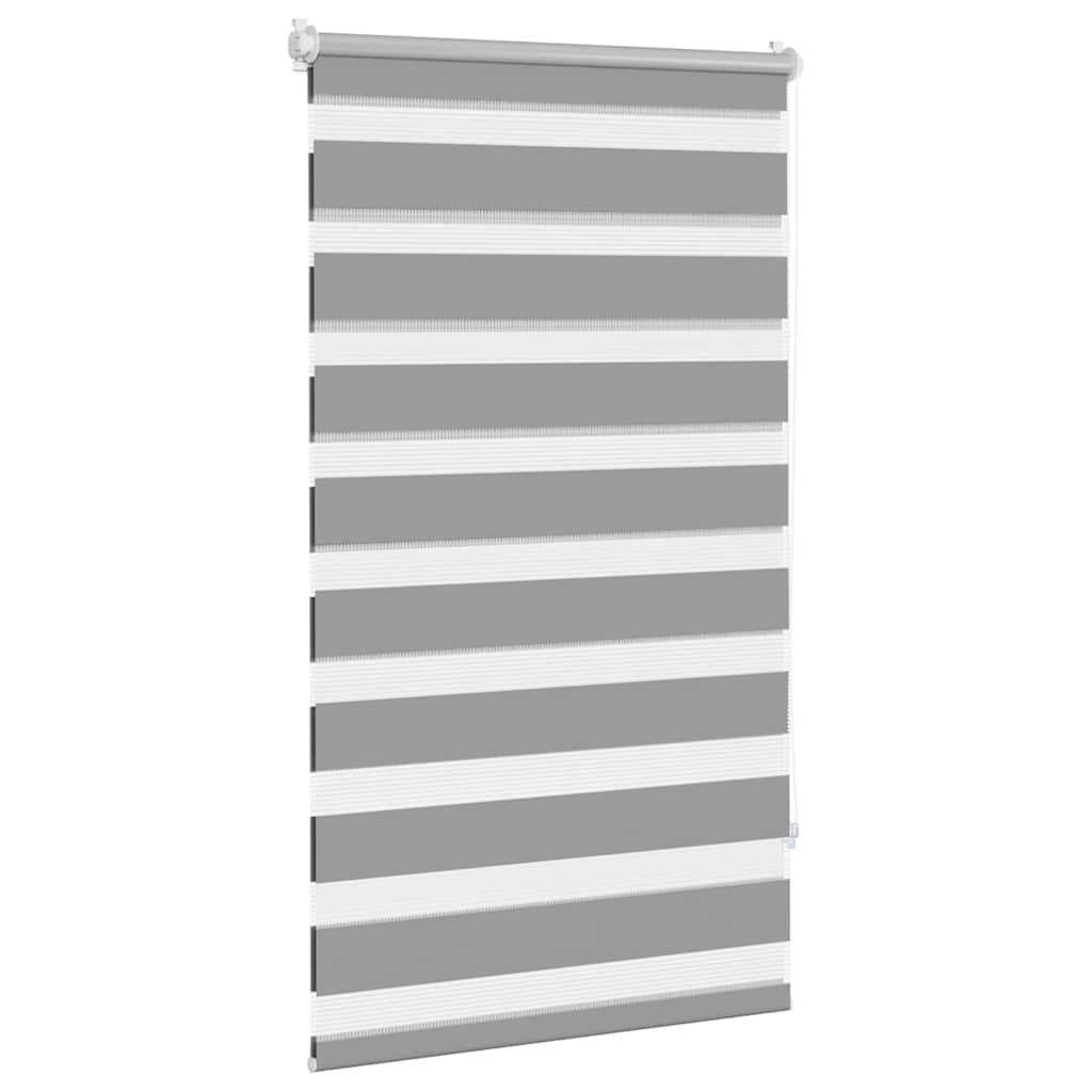 Zebra rolgordijn 70,9 x 120 cm stofbreedte 66,7 cm grijs is nu te koop bij PeponiXL, paradijselijk wonen!
