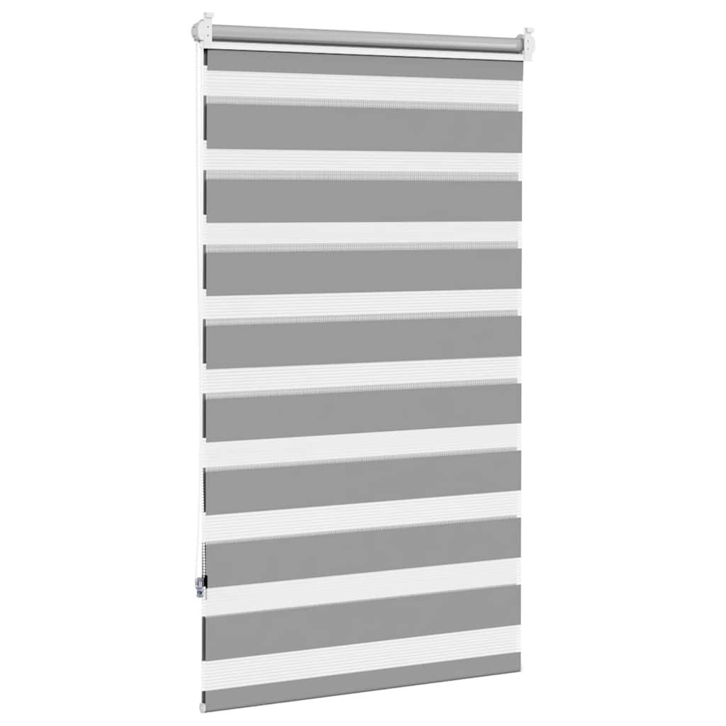 Zebra rolgordijn 70,9 x 120 cm stofbreedte 66,7 cm grijs is nu te koop bij PeponiXL, paradijselijk wonen!