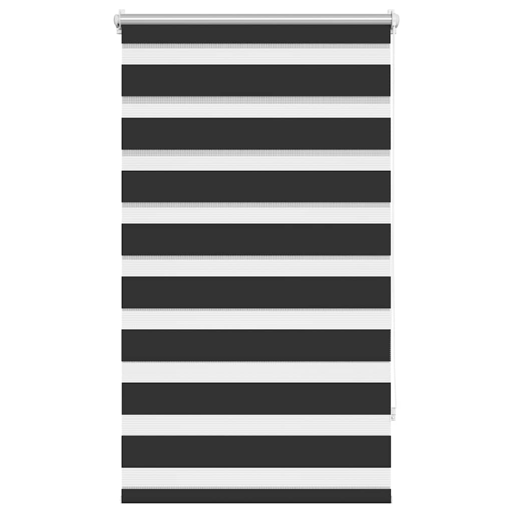 Zebra rolgordijn 70,9 x 120 cm stofbreedte 66,7 cm zwart is nu te koop bij PeponiXL, paradijselijk wonen!