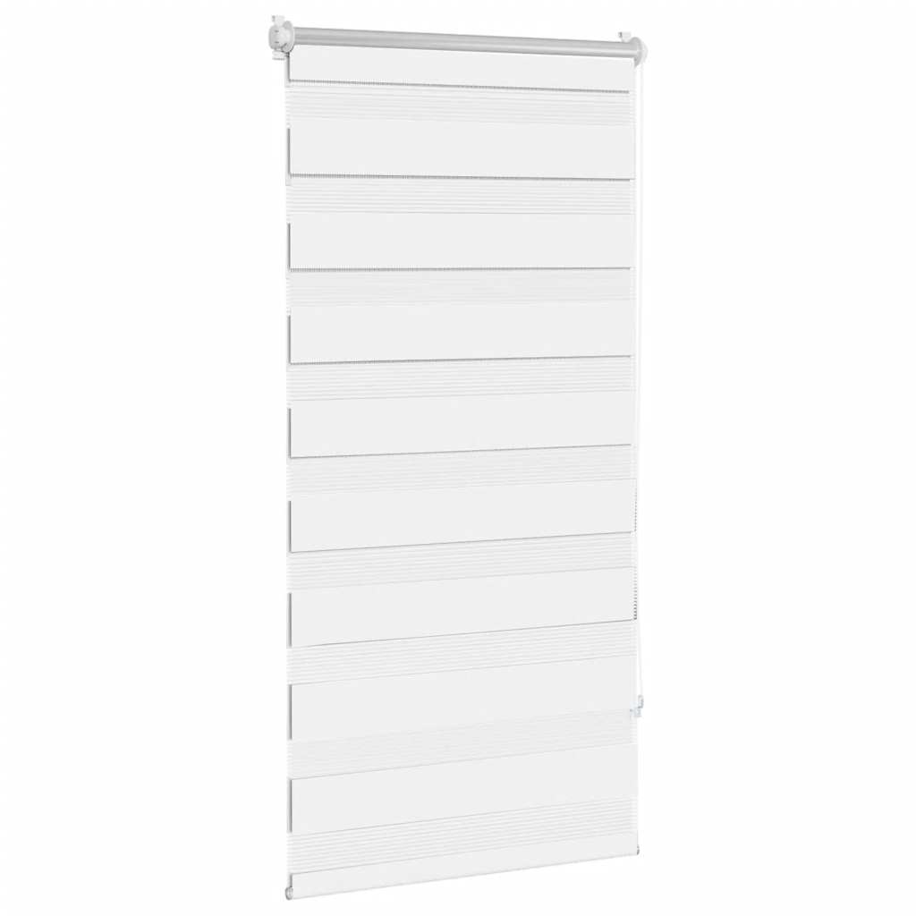 Zebra rolgordijn 80,9 x 150 cm stofbreedte 76,7 cm wit is nu te koop bij PeponiXL, paradijselijk wonen!
