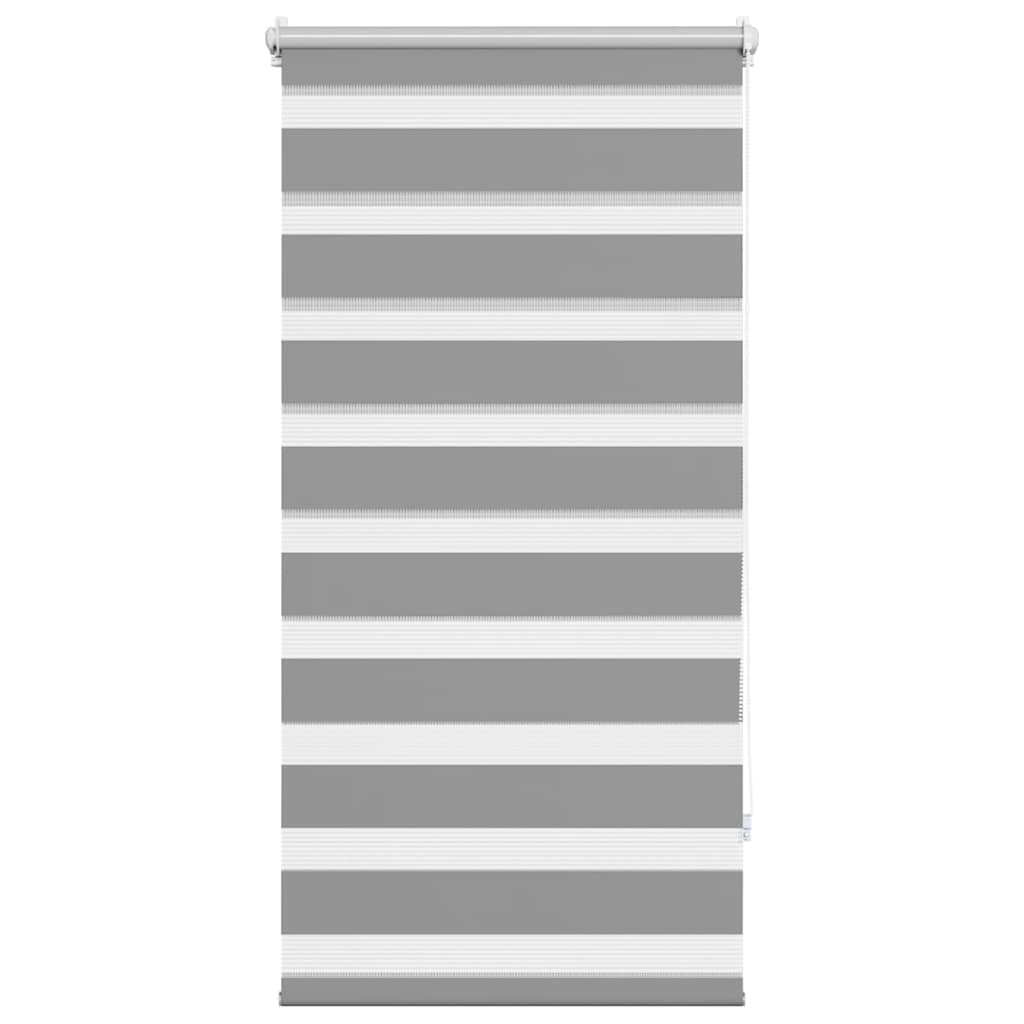 Zebra rolgordijn 80,9 x 150 cm stofbreedte 76,7 cm grijs is nu te koop bij PeponiXL, paradijselijk wonen!