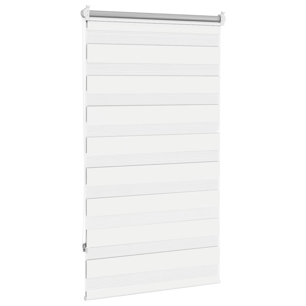 Zebra rolgordijn 90,9 x 150 cm stofbreedte 86,7 cm wit is nu te koop bij PeponiXL, paradijselijk wonen!
