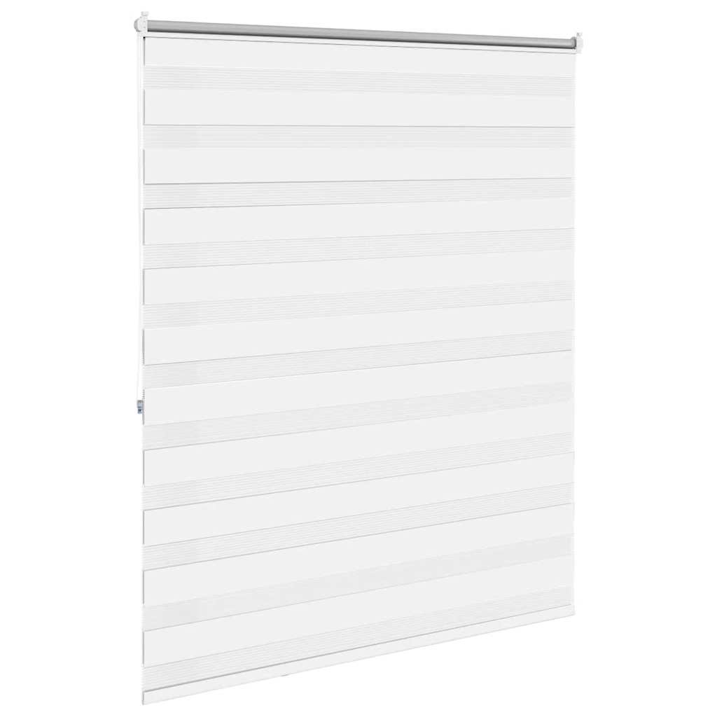 Zebra rolgordijn 120,9 x 175 cm stofbreedte 116,7 cm wit is nu te koop bij PeponiXL, paradijselijk wonen!