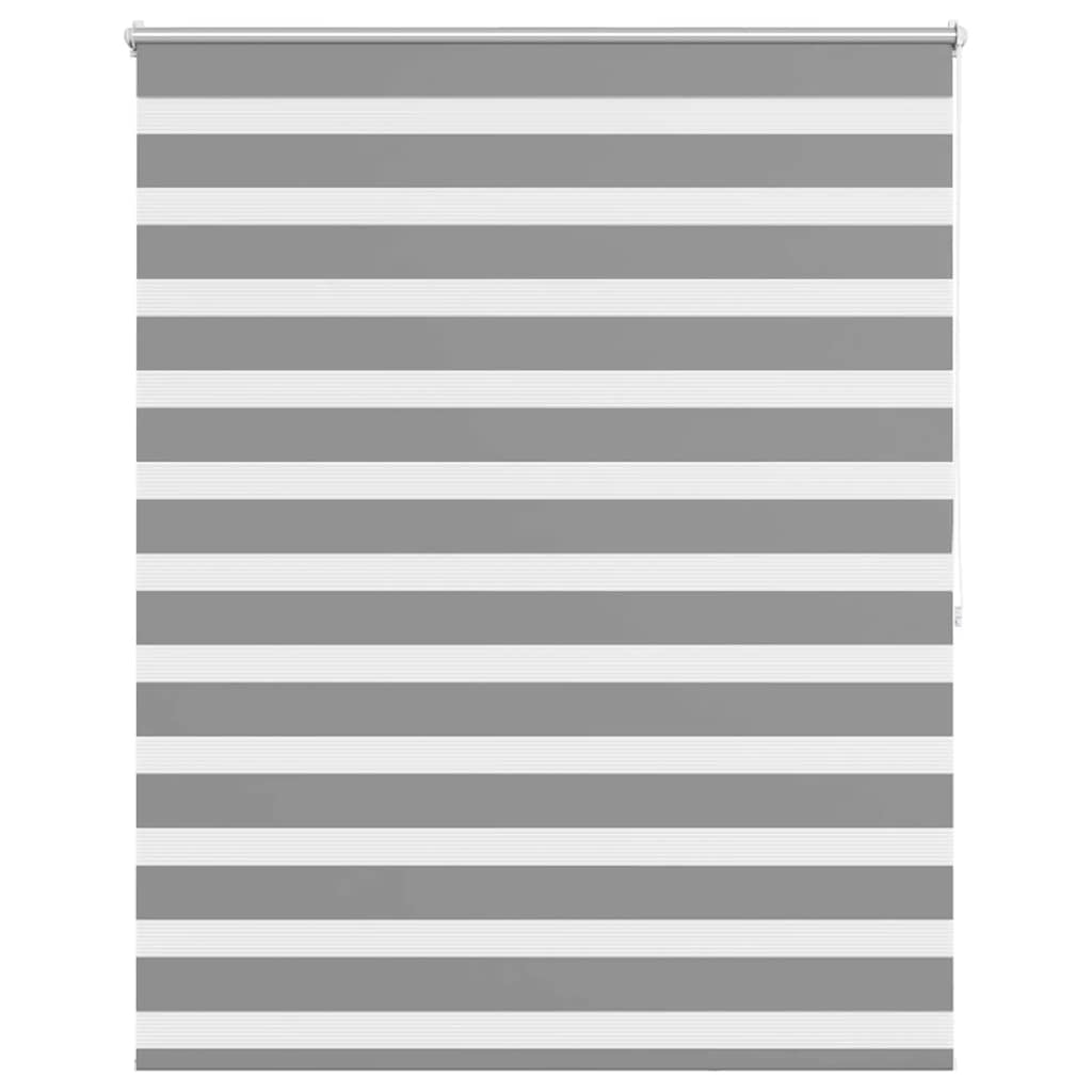 Zebra rolgordijn 120,9 x 175 cm stofbreedte 116,7 cm grijs is nu te koop bij PeponiXL, paradijselijk wonen!