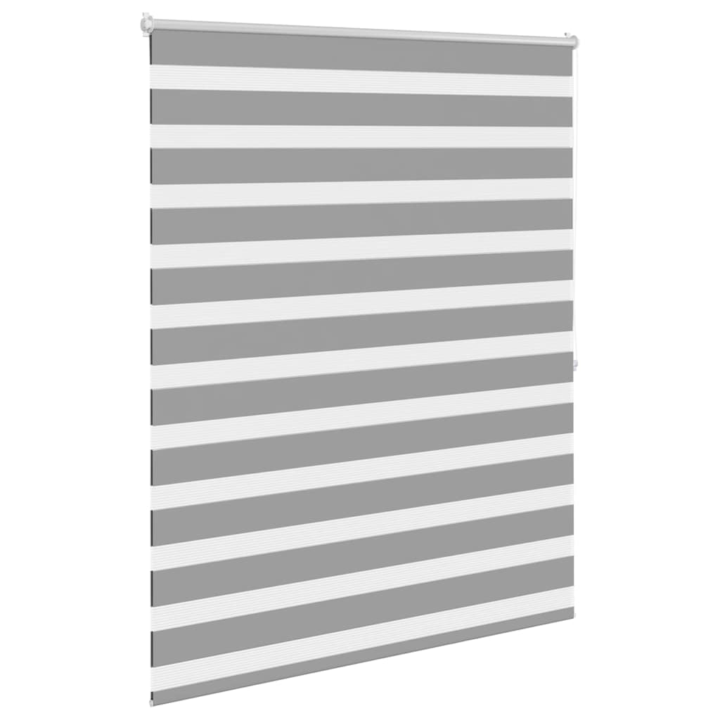 Zebra rolgordijn 120,9 x 175 cm stofbreedte 116,7 cm grijs is nu te koop bij PeponiXL, paradijselijk wonen!