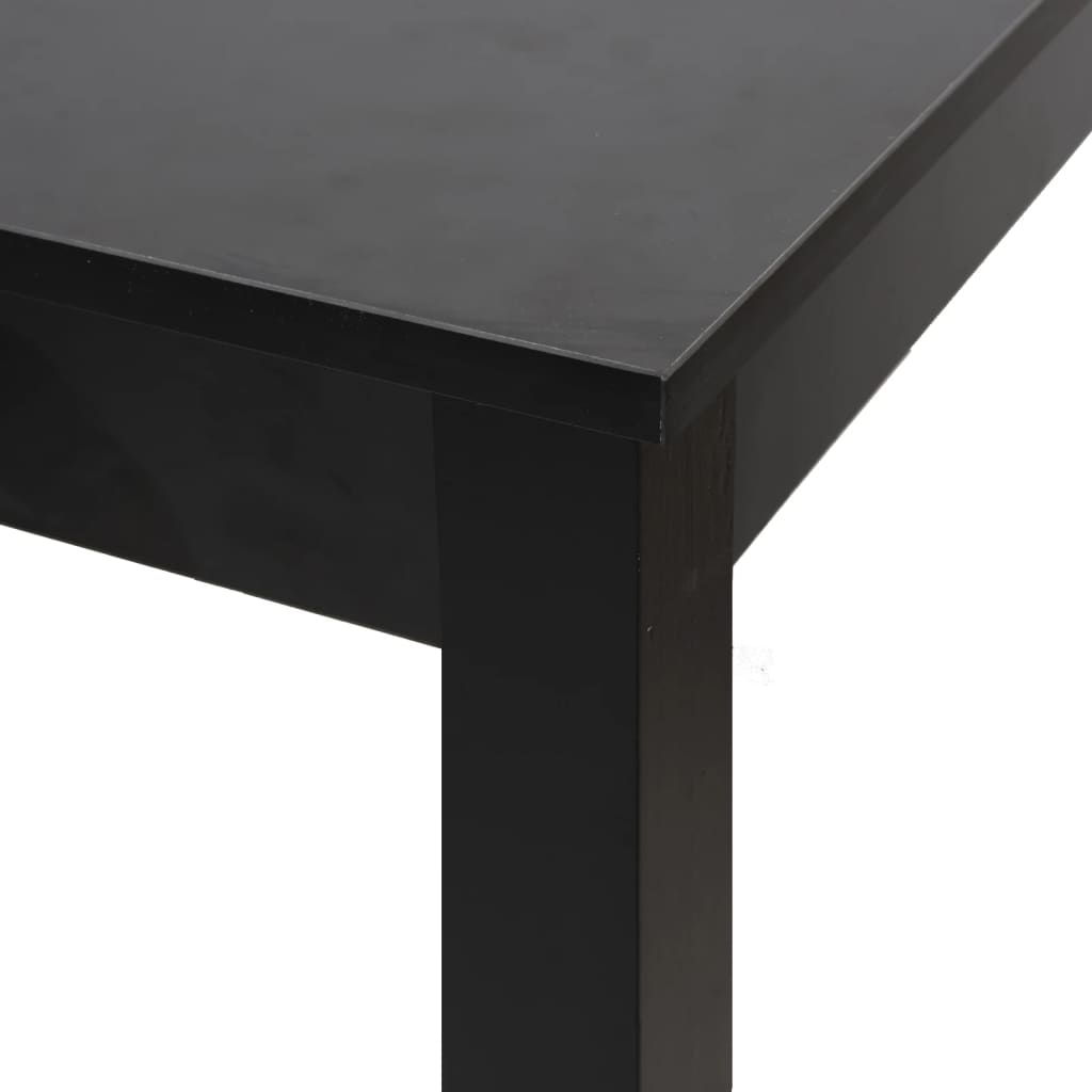 Bartafel 55x55x107 cm MDF zwart is nu te koop bij PeponiXL, paradijselijk wonen!