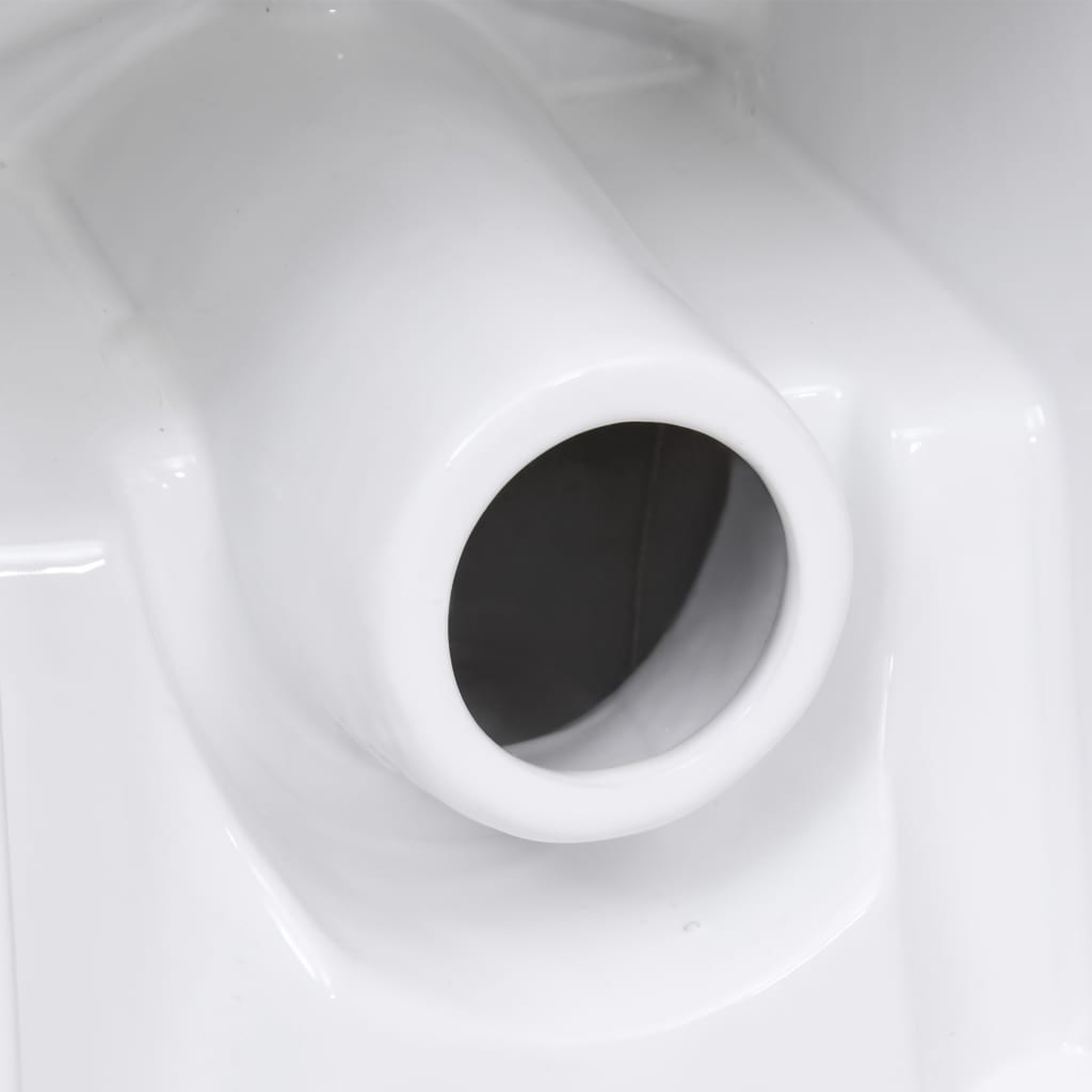 Toilet met afvoer achter keramiek wit is nu te koop bij PeponiXL, paradijselijk wonen!