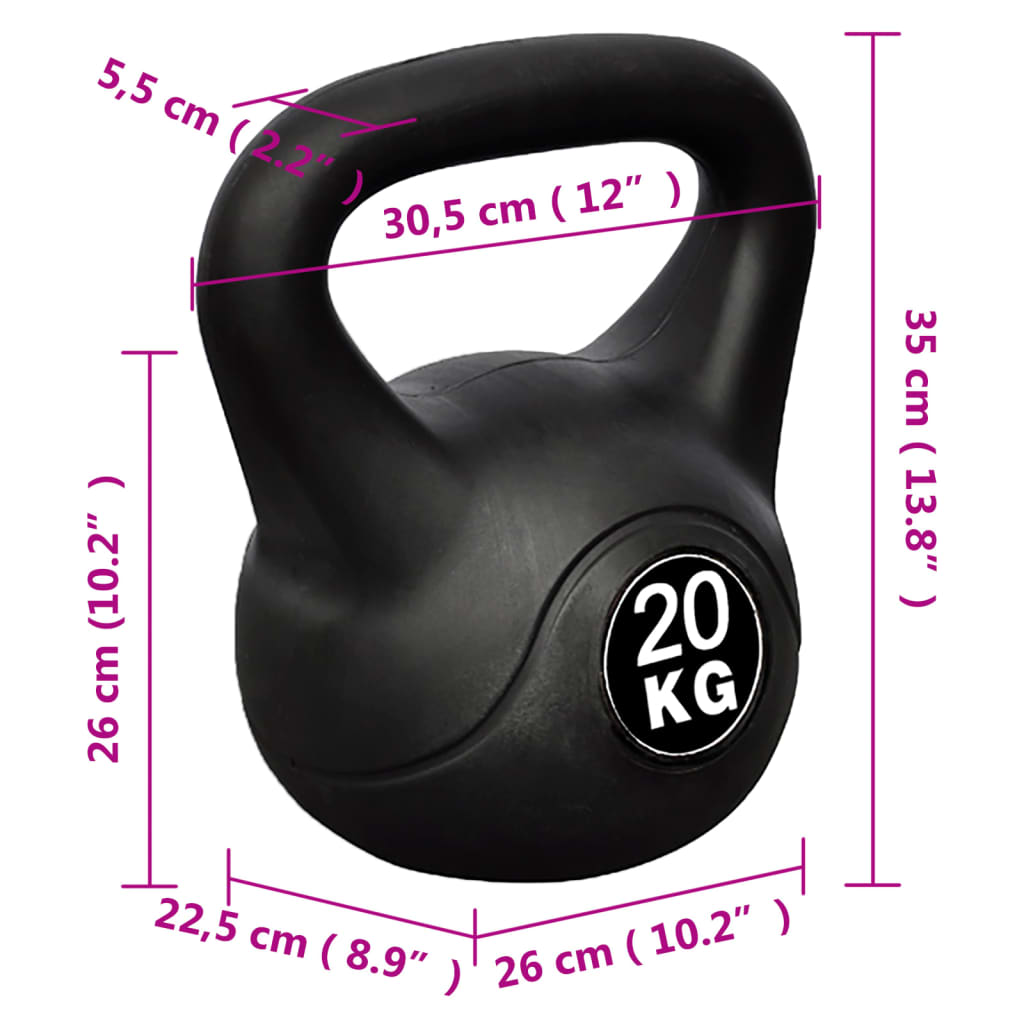 Kettlebell 20 kg is nu te koop bij PeponiXL, paradijselijk wonen!