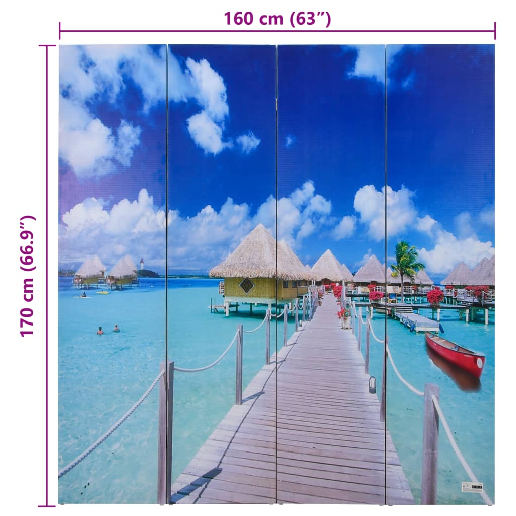 Kamerscherm inklapbaar strand 160x170 cm is nu te koop bij PeponiXL, paradijselijk wonen!