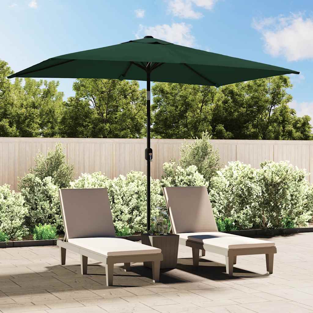 Parasol rechthoekig 200x300 cm groen is nu te koop bij PeponiXL, paradijselijk wonen!