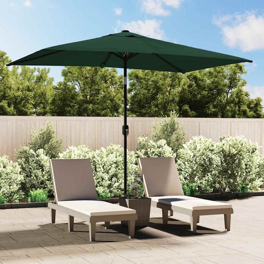 Parasol rechthoekig 200x300 cm groen is nu te koop bij PeponiXL, paradijselijk wonen!