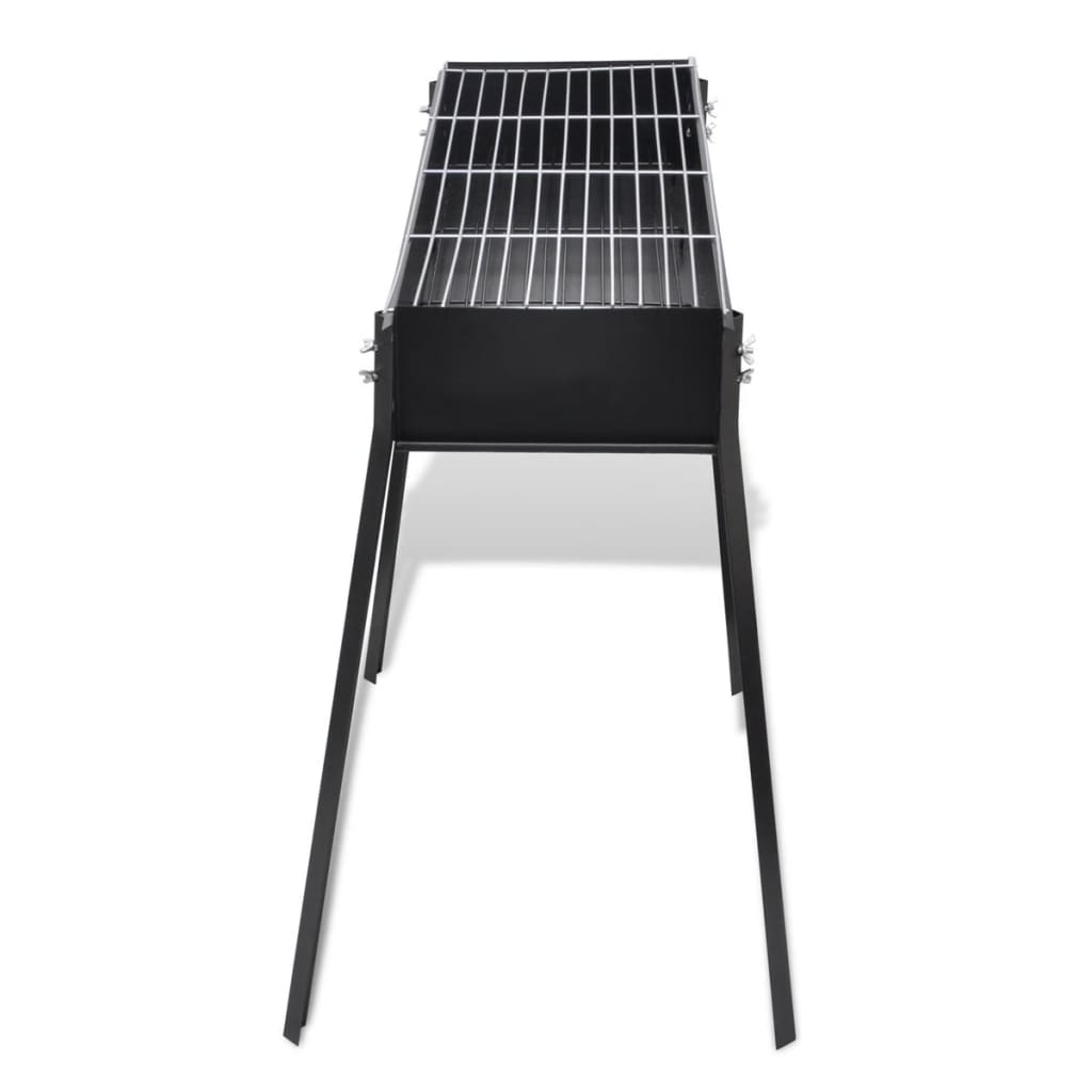 Houtskoolbarbecue staand vierkant 75x28 cm is nu te koop bij PeponiXL, paradijselijk wonen!