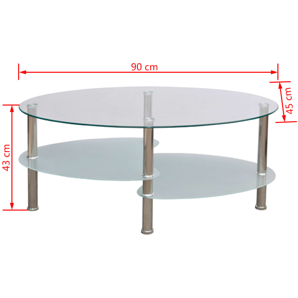 Salontafel met exclusief ontwerp wit is nu te koop bij PeponiXL, paradijselijk wonen!
