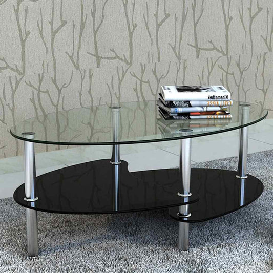 Salontafel met exclusief ontwerp zwart is nu te koop bij PeponiXL, paradijselijk wonen!