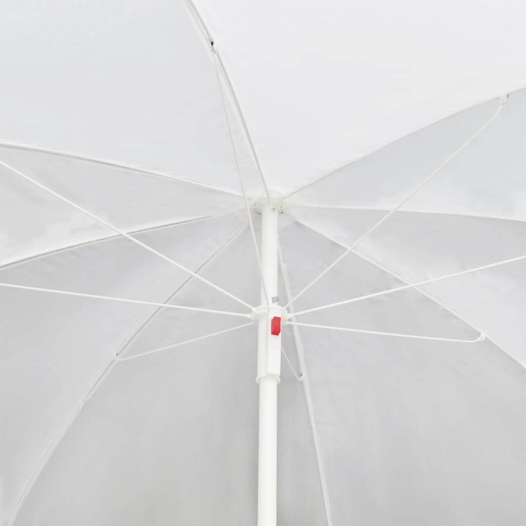 Tuinbed met parasol poly rattan zwart is nu te koop bij PeponiXL, paradijselijk wonen!
